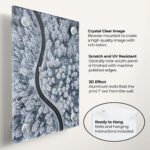 Panoramic acrylic photo frame