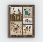 Panoramic acrylic photo frame
