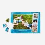 Custom rectangle puzzle with family photo