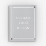 Portrait acrylic photo frame – Upload you own design