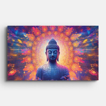 Lord Buddha Luxury Canvas Wall Painting