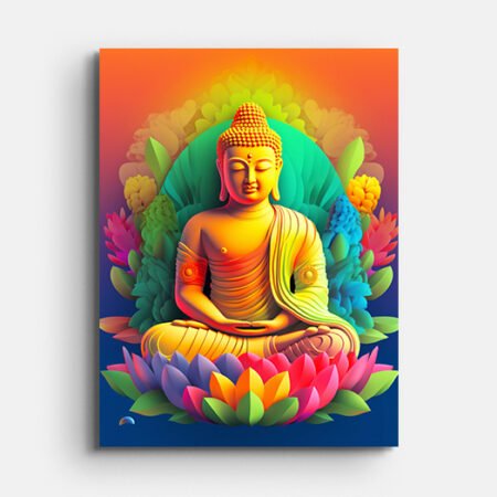 Wall Painting of Lord Buddha