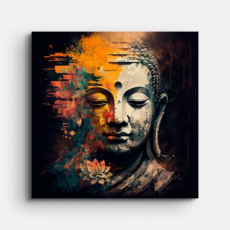 Buddha Canvas Wall Painting