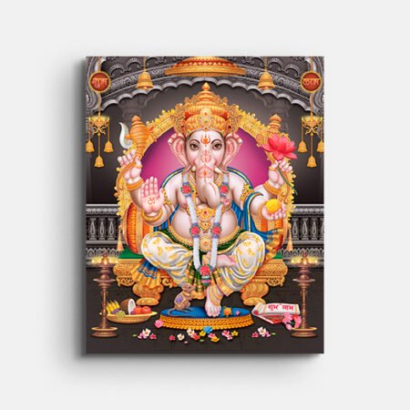 Majestic Ganesha Painting