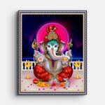 ganesha-canvas-painting