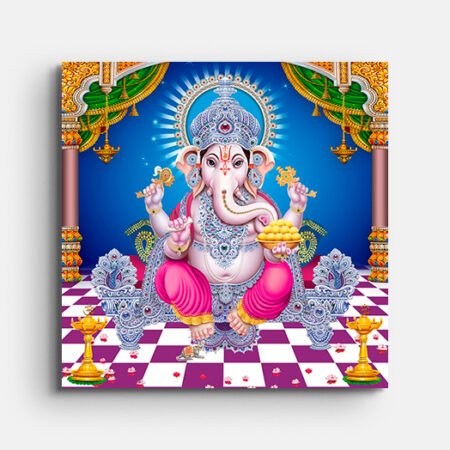 Enlightened Ganesha Painting