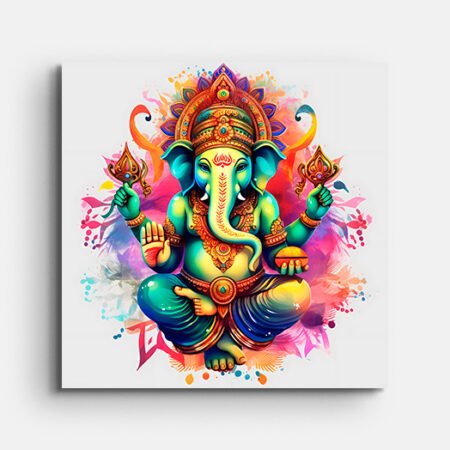 Happy Ganesha Painting