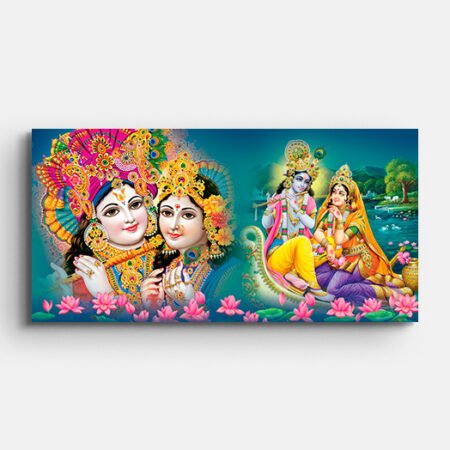 Radha Krishna Religious Painting