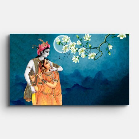 Classic Radha Krishna Wall Painting