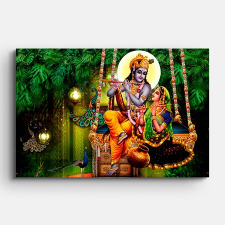 Classic Radha Krishna Wall Painting