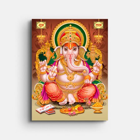 Vibrant Ganesha Painting