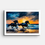 a-couple-of-horses-wall-painting