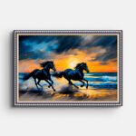 a-couple-of-horses-wall-painting