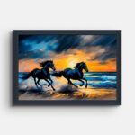 a-couple-of-horses-wall-painting