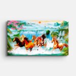 beautiful-horses-wall-painting