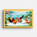 beautiful-horses-wall-painting
