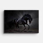 black-horse-premium-wall-painting