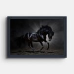 black-horse-premium-wall-painting