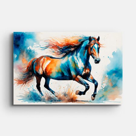Classic Premium Wall Painting of Brown Horse
