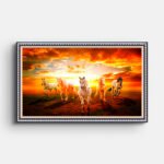 classic-premium-wall-painting-of-running-horses-in-sunset