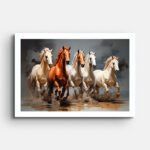 digital-painting-of-horses-running-in-water