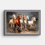 digital-painting-of-horses-running-in-water