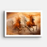 four-horses-running-premium-wall-painting