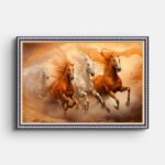 four-horses-running-premium-wall-painting