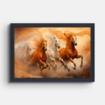 four-horses-running-premium-wall-painting