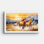 horses-running-in-desert-canvas-painting