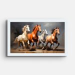 horses-running-in-desert-wall-painting