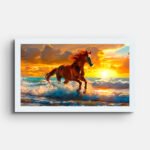 majestic-horse-in-water-wall-painting
