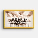 running-horses-abstract-wall-painting