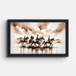running-horses-abstract-wall-painting