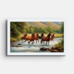 running-horses-premium-wall-painting