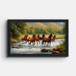 running-horses-premium-wall-painting