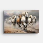 seven-horse-running-in-field-canvas-wall-painting