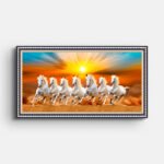 seven-horse-running-in-field-canvas-wall-painting