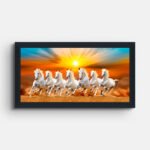 seven-horse-running-in-field-canvas-wall-painting