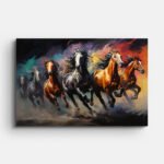 six-horse-running-in-field-canvas-wall-painting
