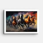 six-horse-running-in-field-canvas-wall-painting