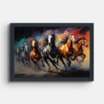 six-horse-running-in-field-canvas-wall-painting
