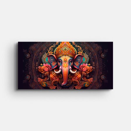 Enlightened Ganesha Painting
