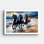 three-horses-running-premium-canvas-wall-painting