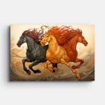 three-horses-wall-painting