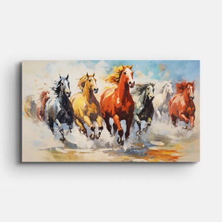 Wall Painting Group Horses