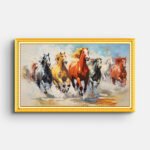 wall-painting-group-horses