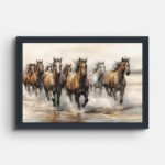 watercolor-painting-horses-running-in-water