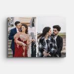 2 Photo Collage Canvas Print