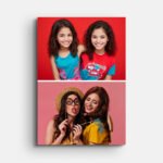 2 Photo Collage Canvas Prints Portrait